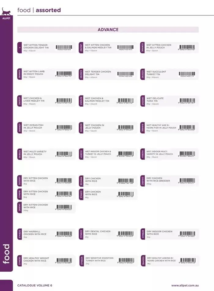 Cat Catalogue 2025 - Catalogue valid from 3 March to 31 December 2025 - page 66