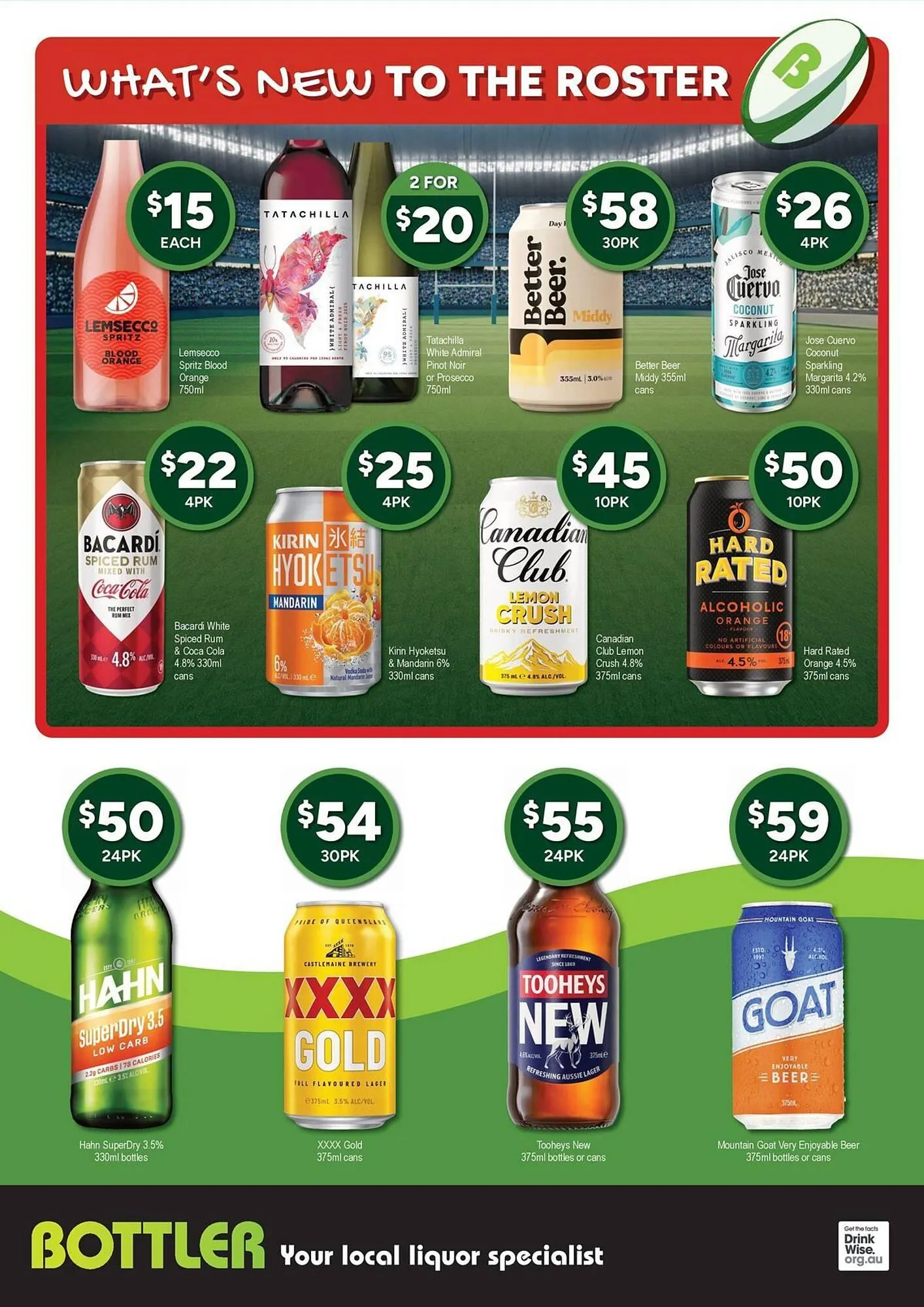 Bottler catalogue - Catalogue valid from 1 October to 14 October 2025 - page 1