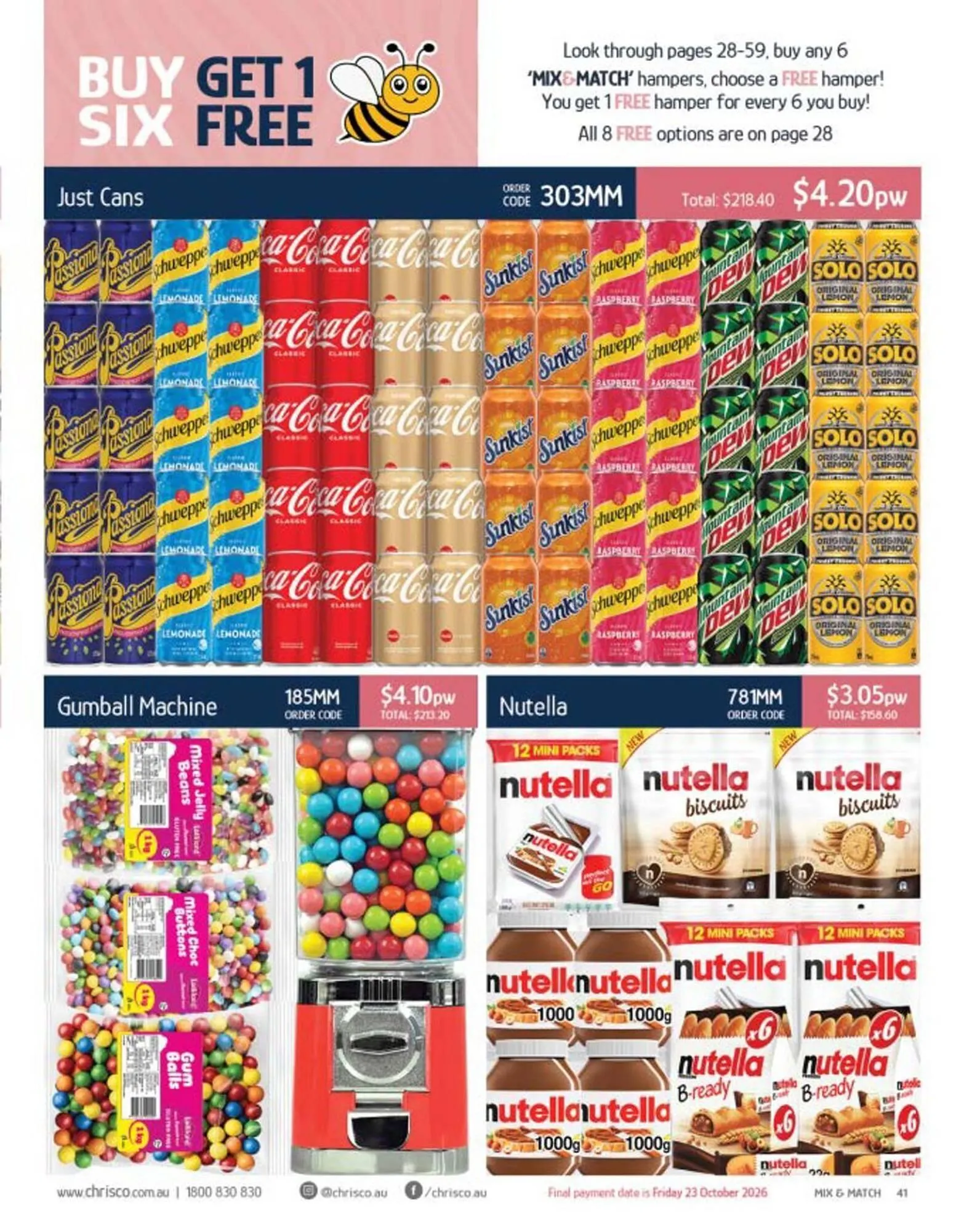 Chrisco Hampers catalogue - Catalogue valid from 19 September to 31 December 2026 - page 41