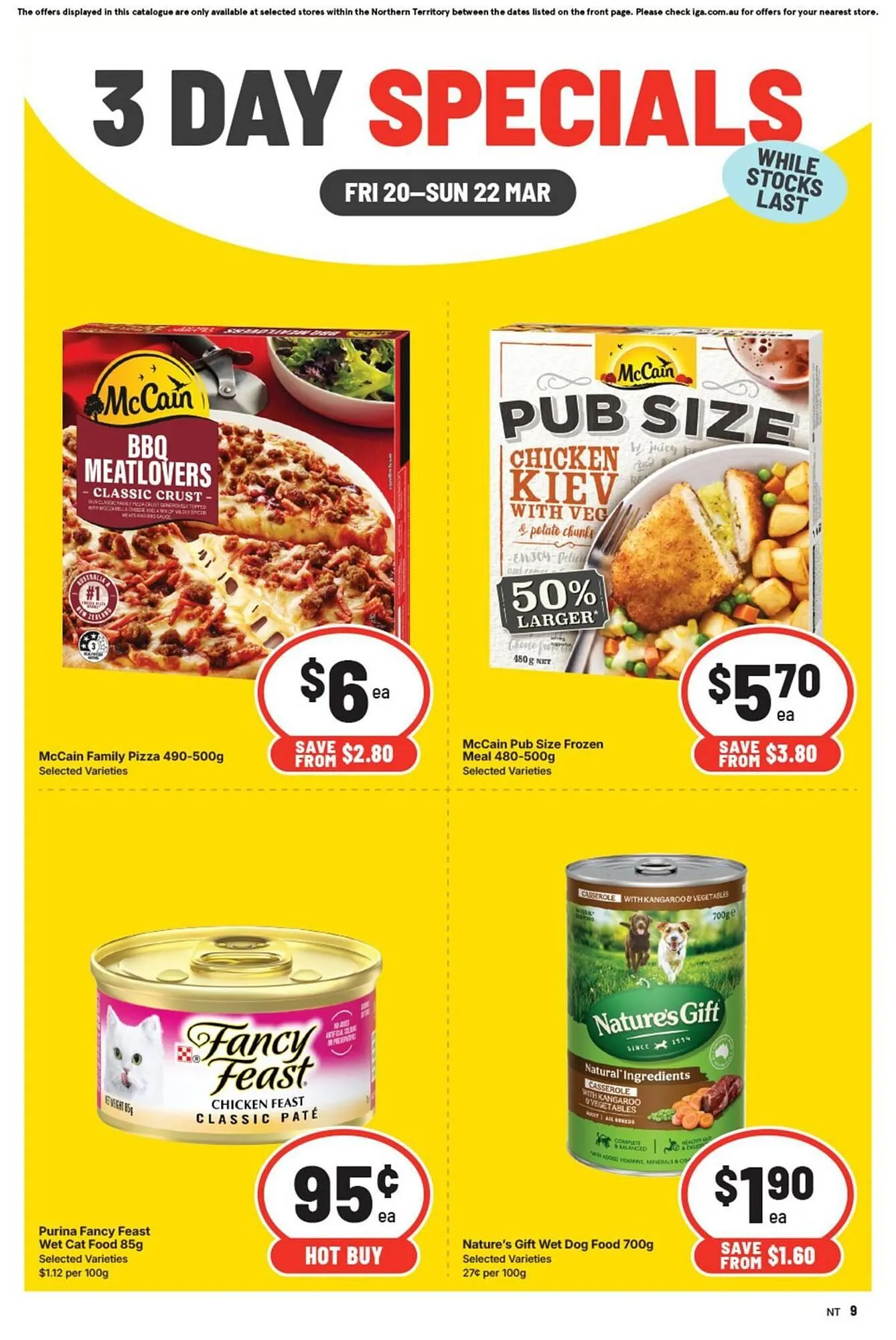 IGA catalogue - Catalogue valid from 20 March to 22 March 2026 - page 3