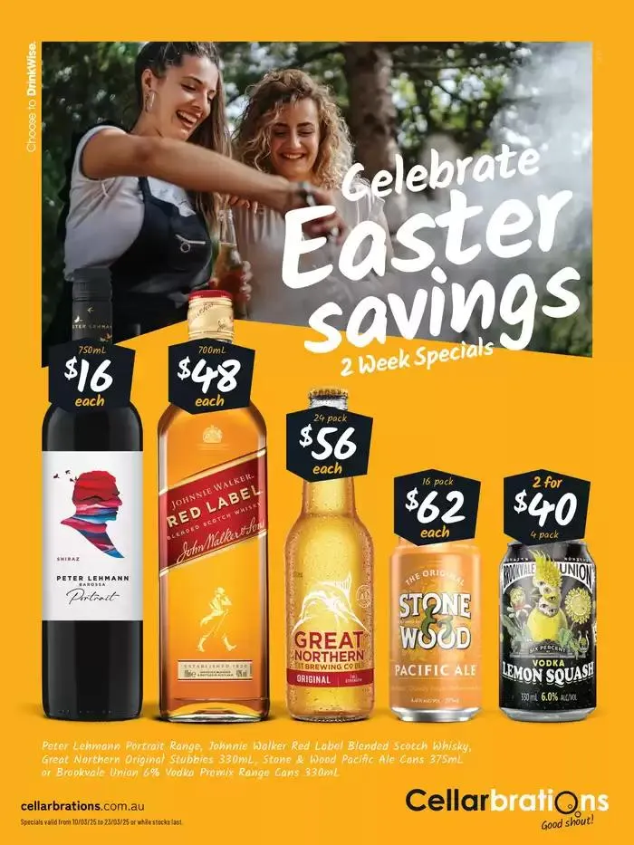 Celebrate Easter Savings - QLD Z1 - Catalogue valid from 11 March to 23 March 2025 - page 1