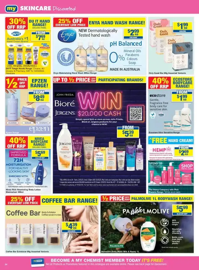 My Chemist Save Like A Champion - Catalogue valid from 27 February to 19 March 2025 - page 24