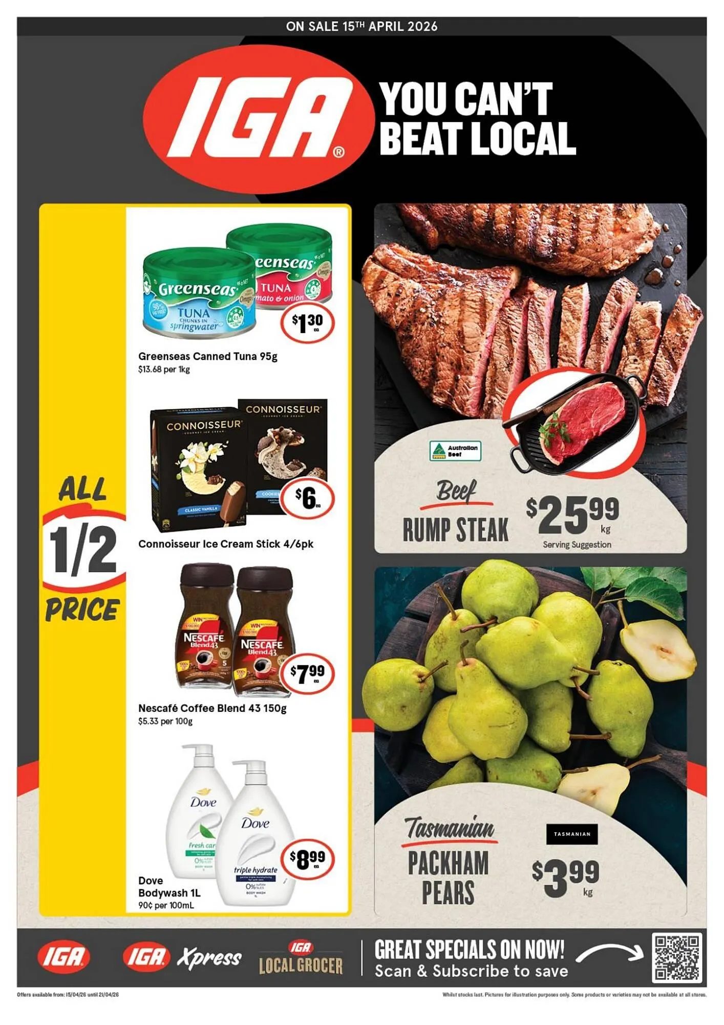 IGA Xpress catalogue - Catalogue valid from 15 April to 21 April 2026 - page 1