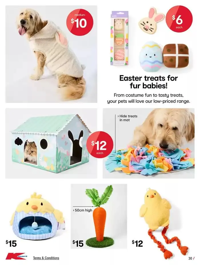 Easter - Low prices for life - Catalogue valid from 20 March to 19 April 2025 - page 30