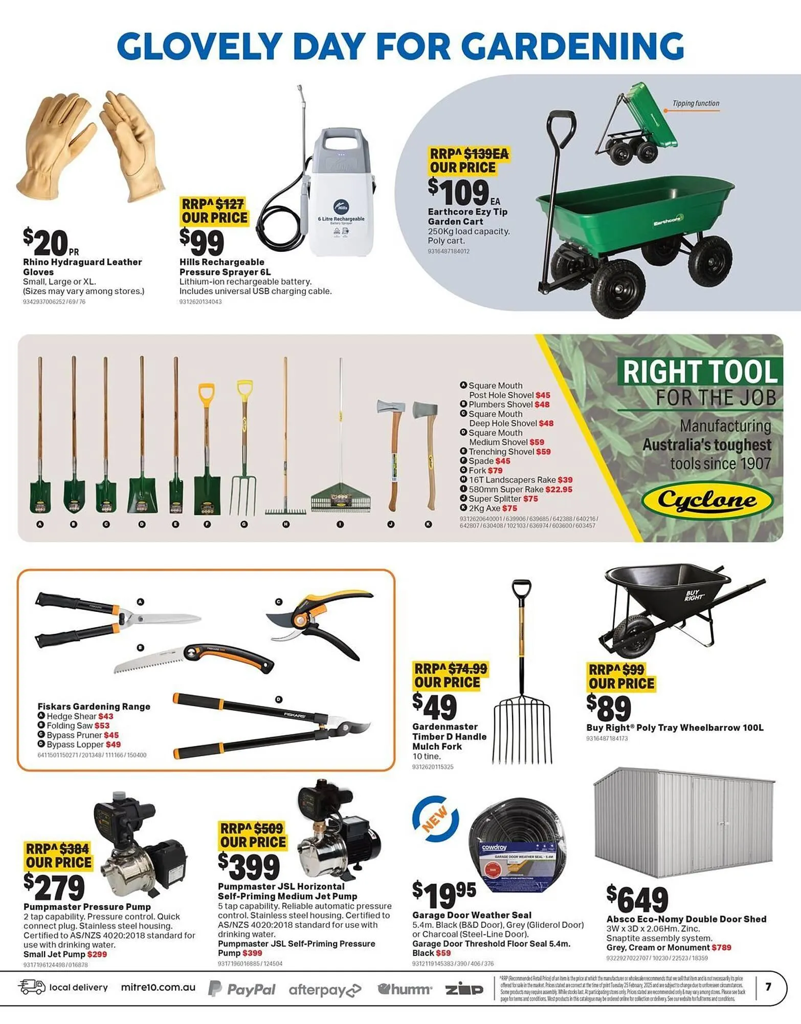 Mitre 10 catalogue - Catalogue valid from 2 April to 27 April 2025 - page 7