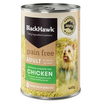 Black Hawk Grain Free Chicken Wet Dog Food