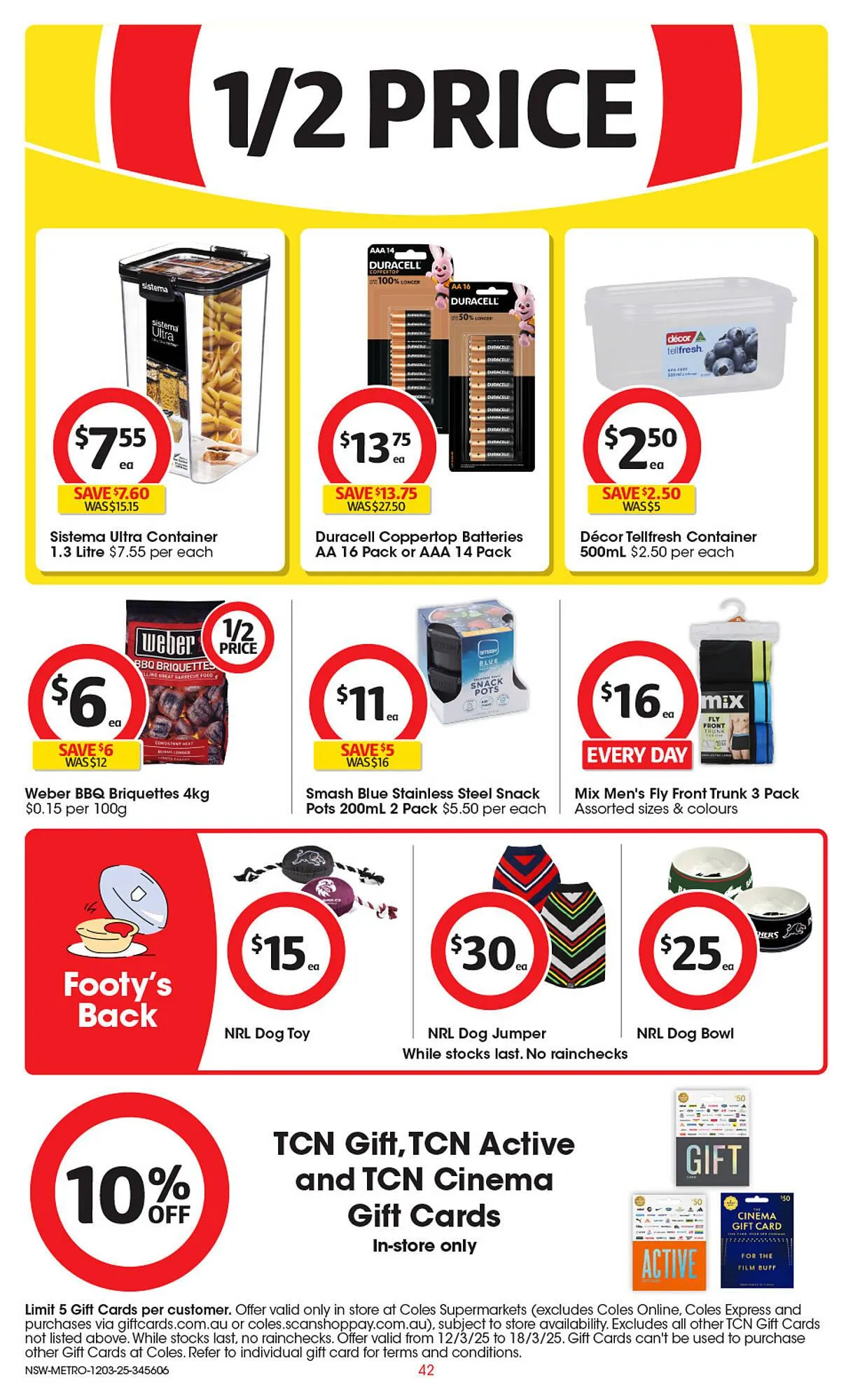 Coles catalogue - Catalogue valid from 12 March to 18 March 2025 - page 43