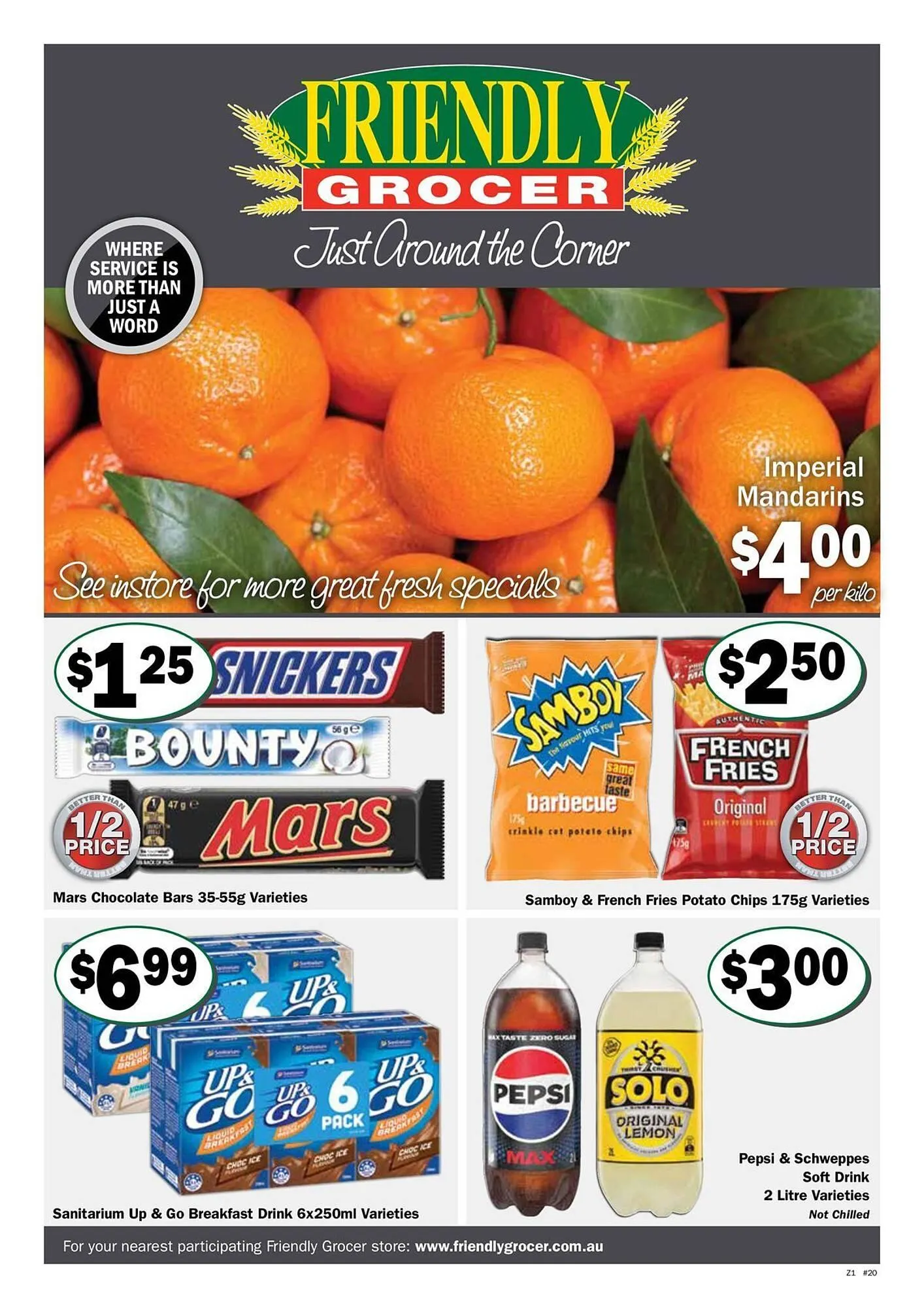 Friendly Grocer catalogue - 1