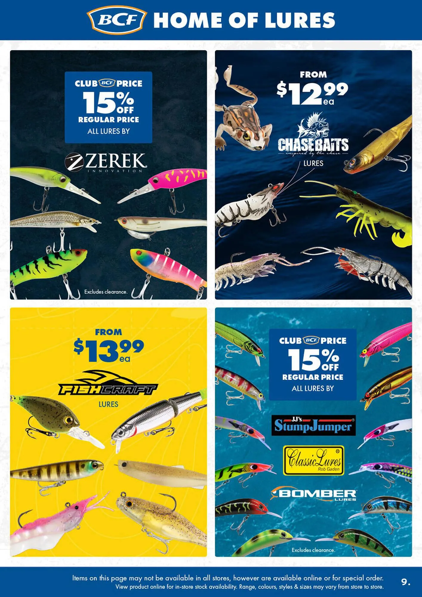 BCF catalogue - Catalogue valid from 10 March to 31 March 2025 - page 9