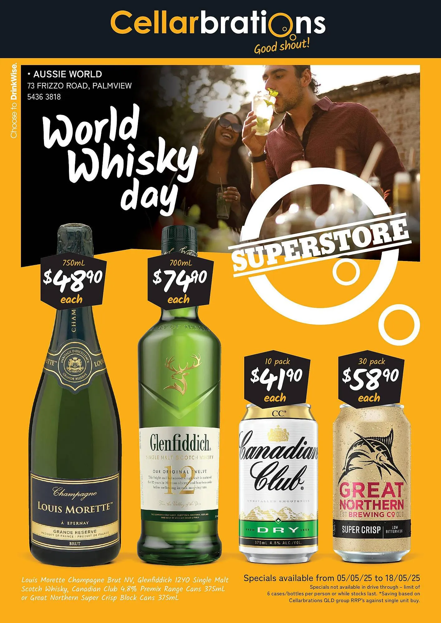 Cellarbrations catalogue - Catalogue valid from 4 May to 18 May 2025 - page 1