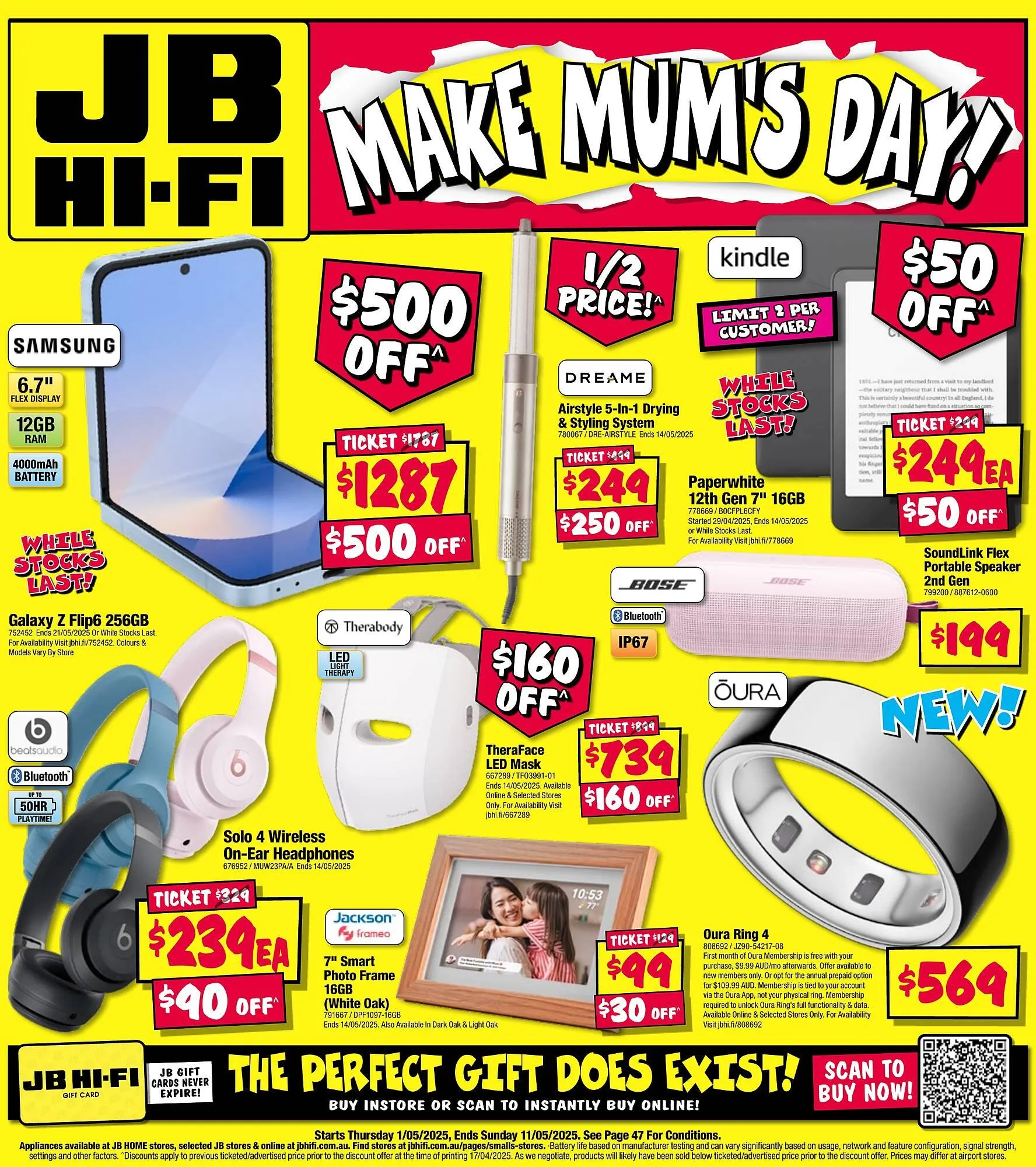 JB Hi-Fi catalogue - Catalogue valid from 1 May to 11 May 2025 - page 1