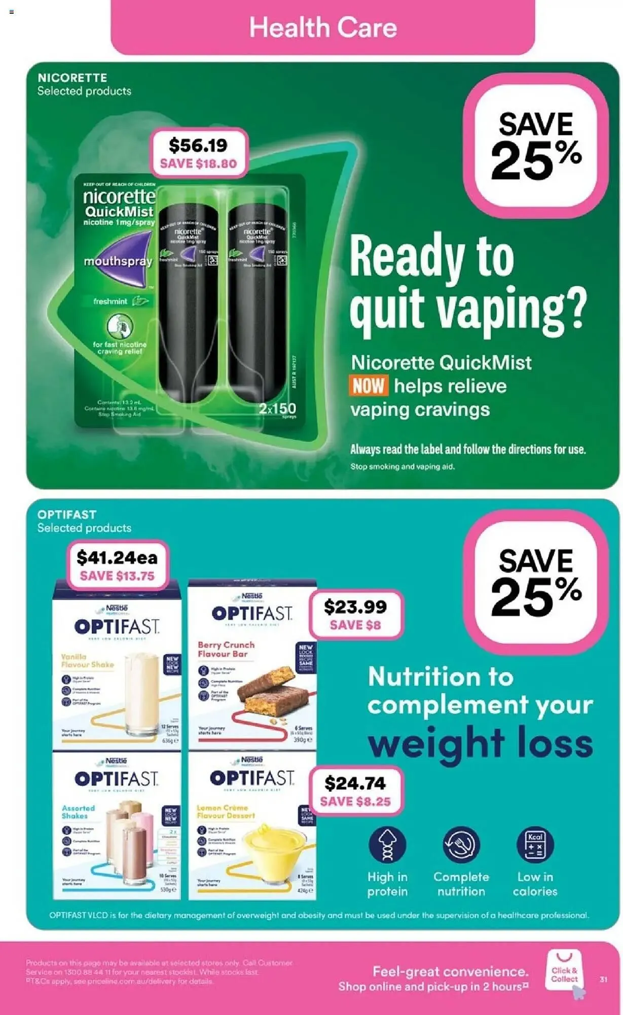 Priceline catalogue - Catalogue valid from 16 October to 29 October 2025 - page 31
