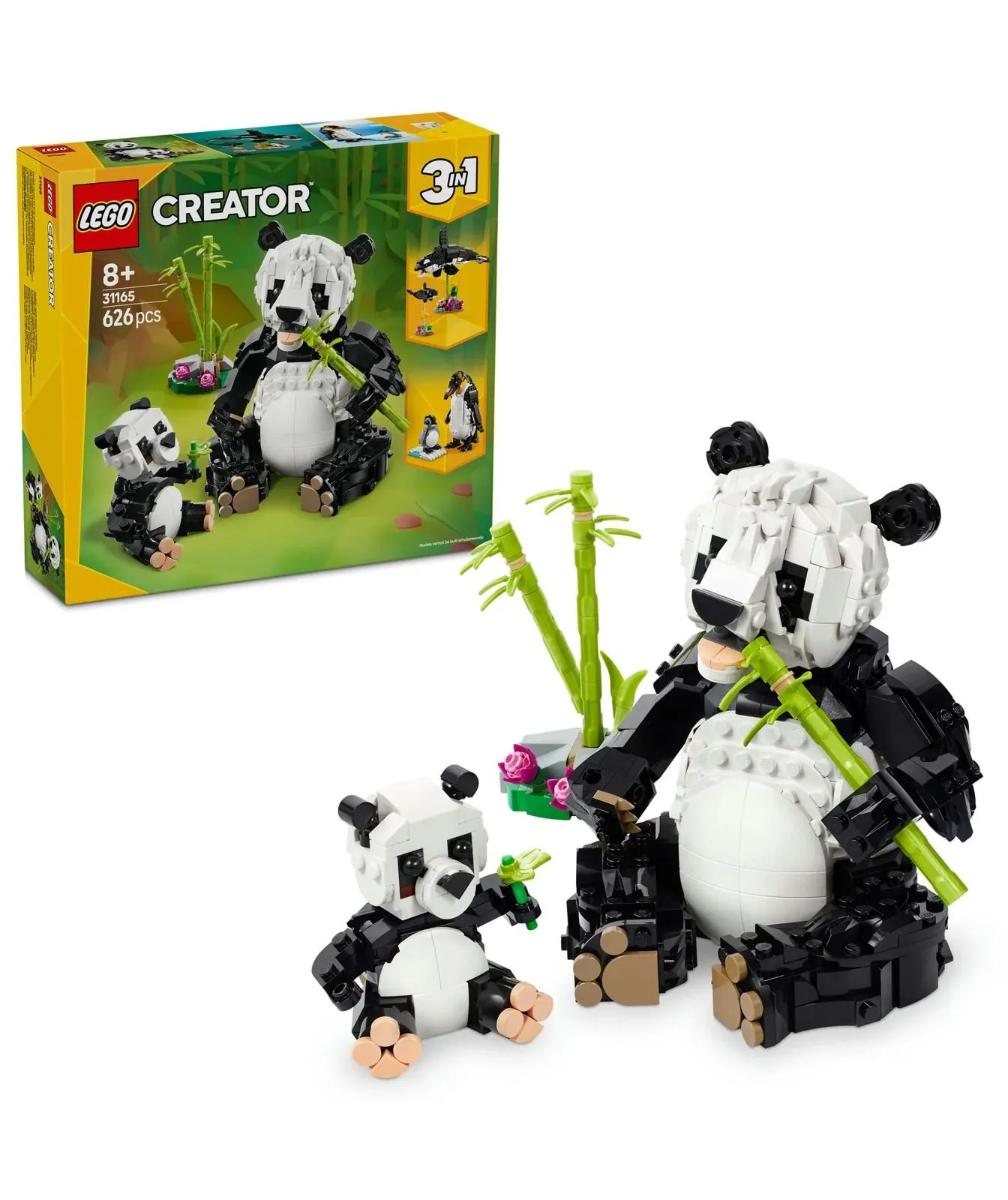 LEGO® Creator 3in1 Wild Animals: Panda Family 31165