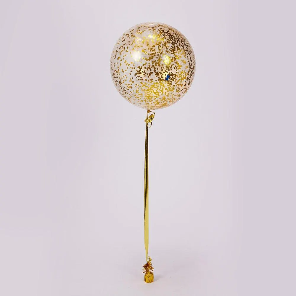 Confetti Balloon 60cm with Helium Ea