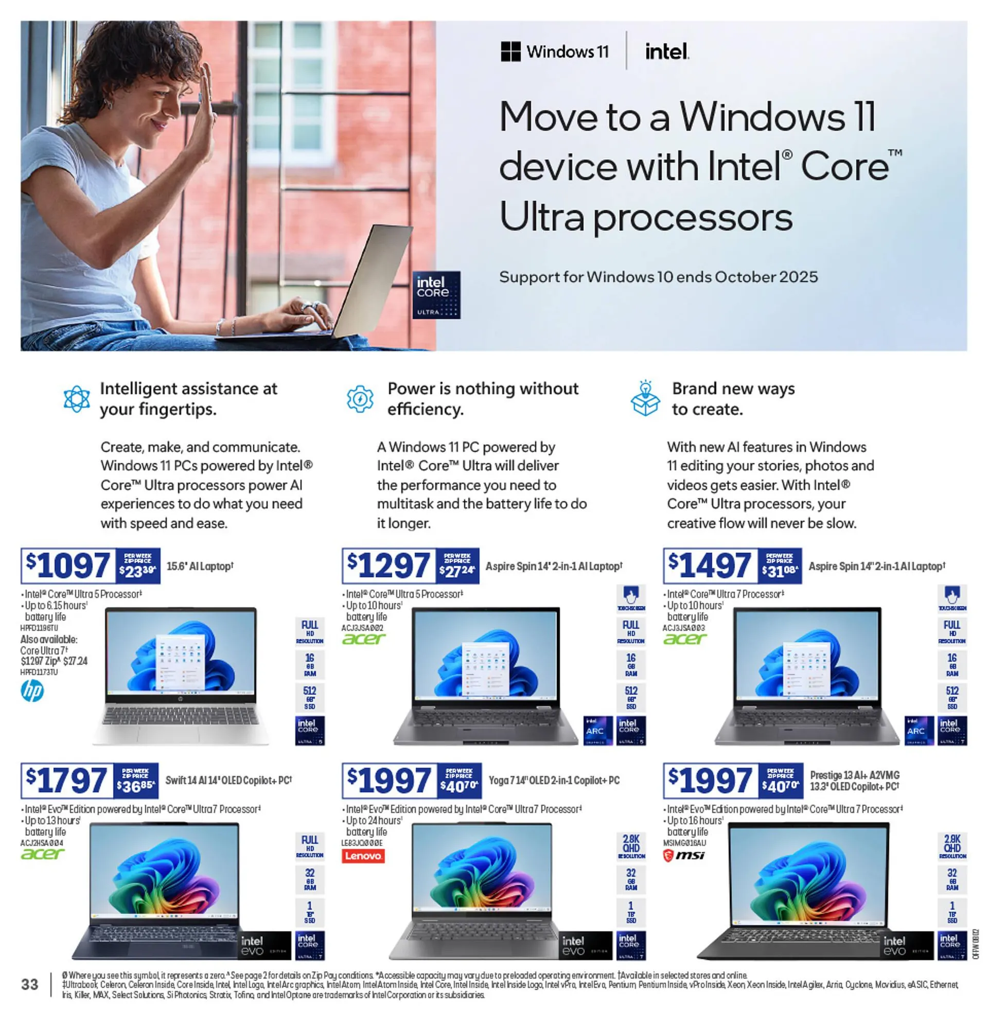 Officeworks catalogue - Catalogue valid from 29 May to 30 June 2025 - page 33
