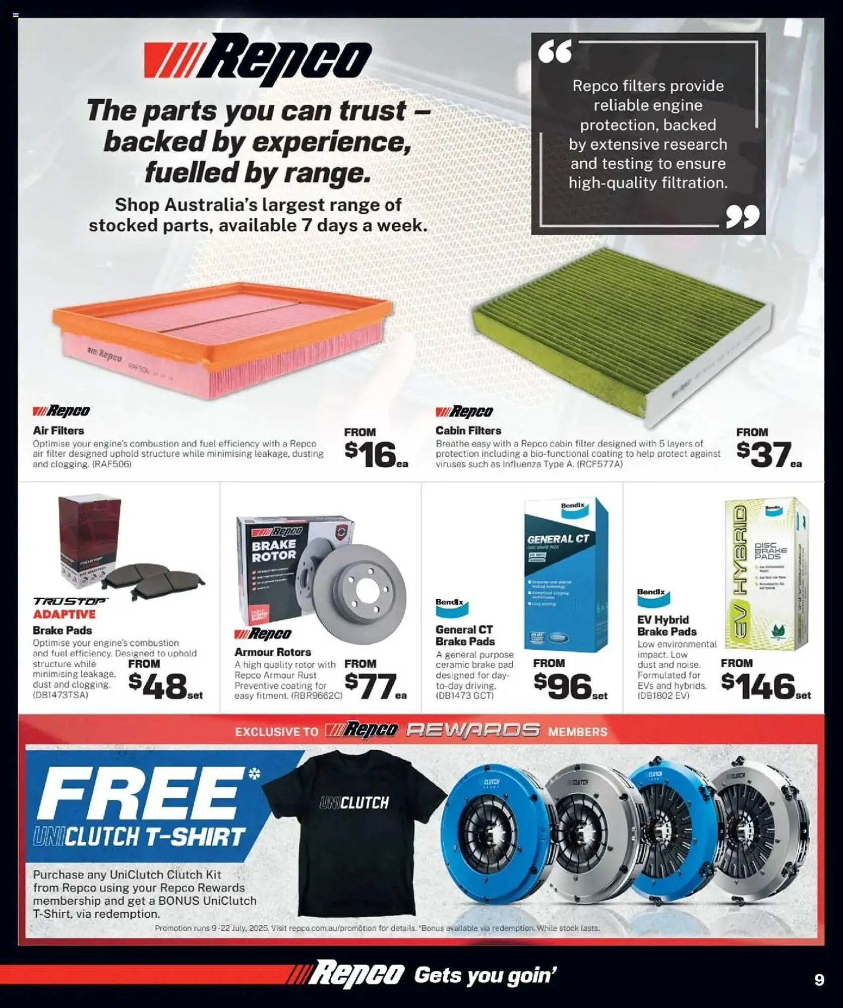 Repco catalogue - Catalogue valid from 8 July to 22 July 2025 - page 9