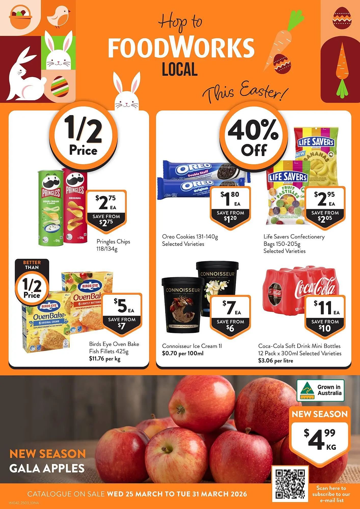 Foodworks catalogue - Catalogue valid from 25 March to 31 March 2026 - page 1
