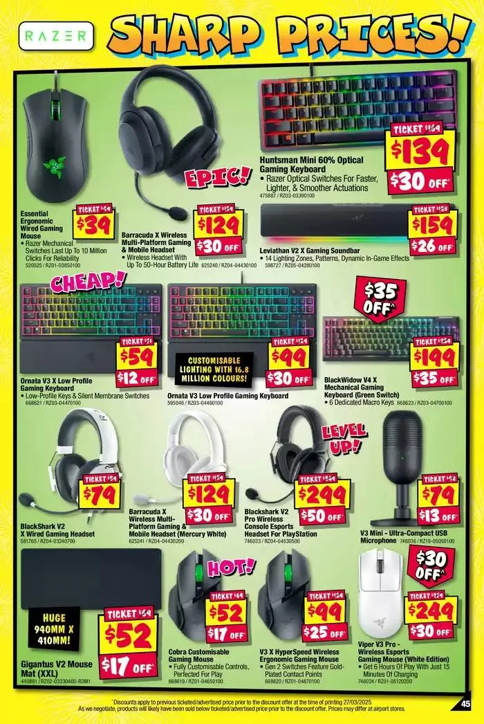 Entertainment Extravaganza! - Catalogue valid from 7 April to 20 April 2025 - page 45