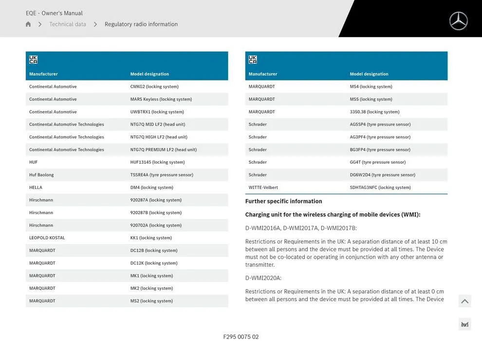 EQE Sedan - Catalogue valid from 11 September to 11 September 2025 - page 833