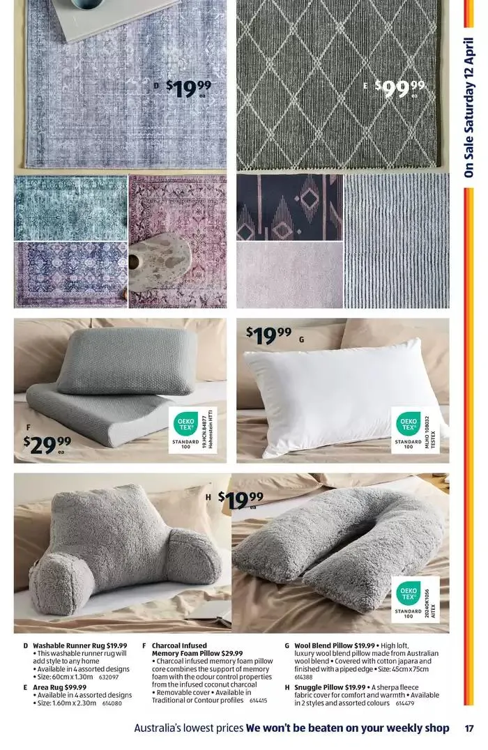 ALDI Special Buys - Catalogue valid from 9 April to 15 April 2025 - page 17