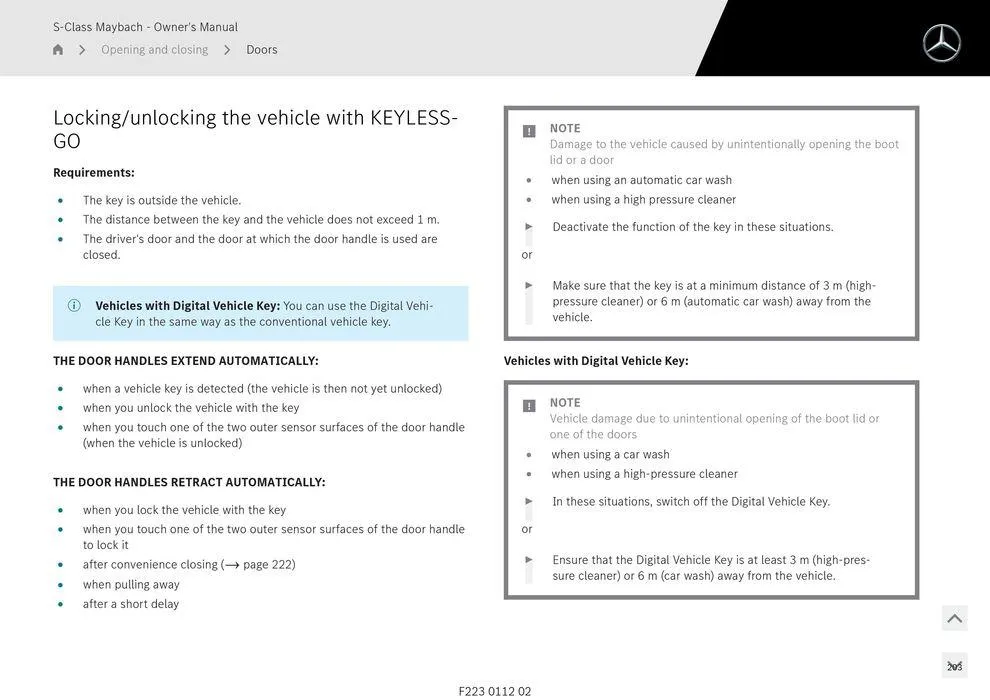 S - Class Maybach - Catalogue valid from 11 September to 11 September 2025 - page 203