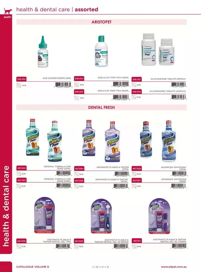 Dog Catalogue 2025 - Catalogue valid from 3 March to 31 December 2025 - page 166