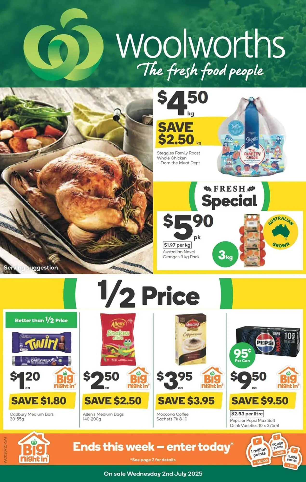 Woolworths catalogue - Catalogue valid from 2 July to 8 July 2025 - page 1