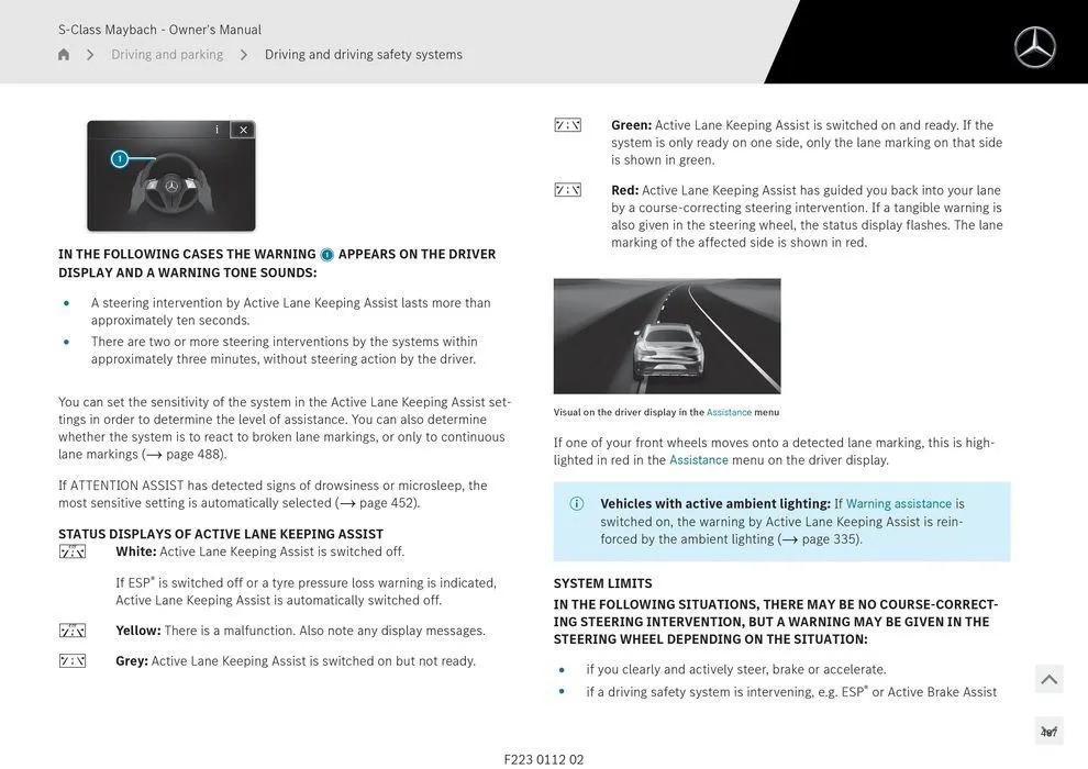 S - Class Maybach - Catalogue valid from 11 September to 11 September 2025 - page 487