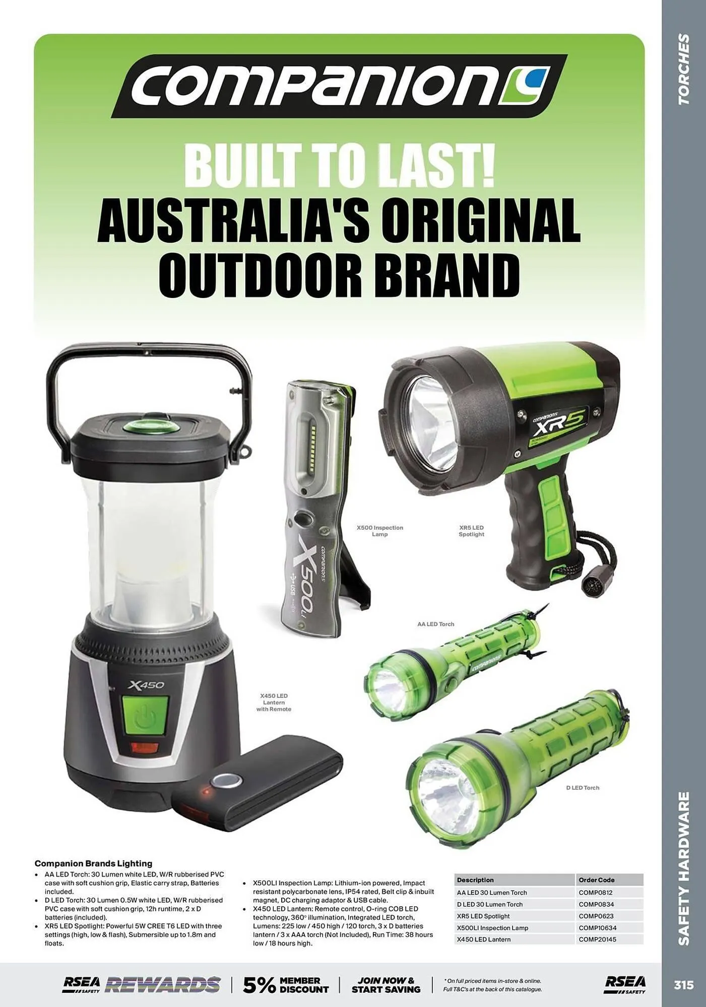 RSEA Safety catalogue - Catalogue valid from 1 August to 31 December 2025 - page 9