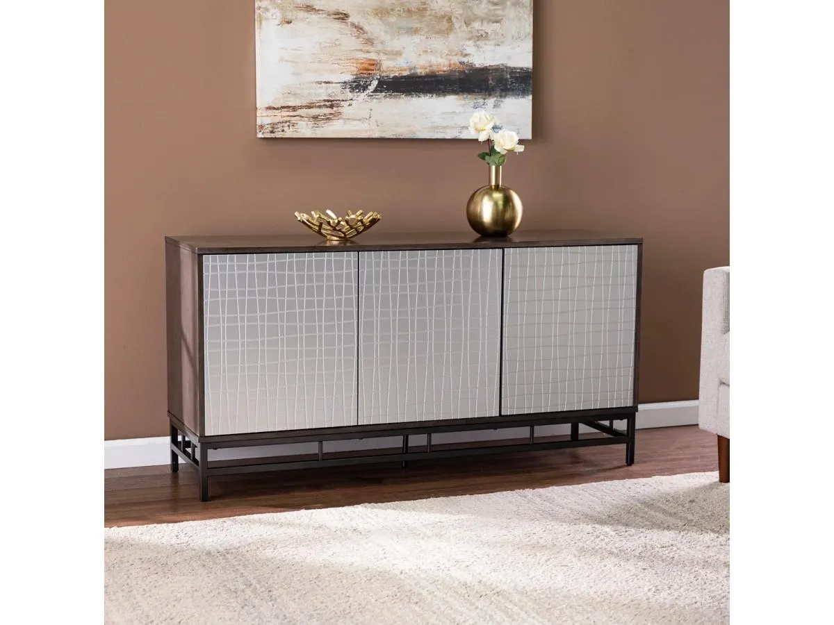 Southern Enterprises Furniture Raymando Contemporary Storage Cabinet