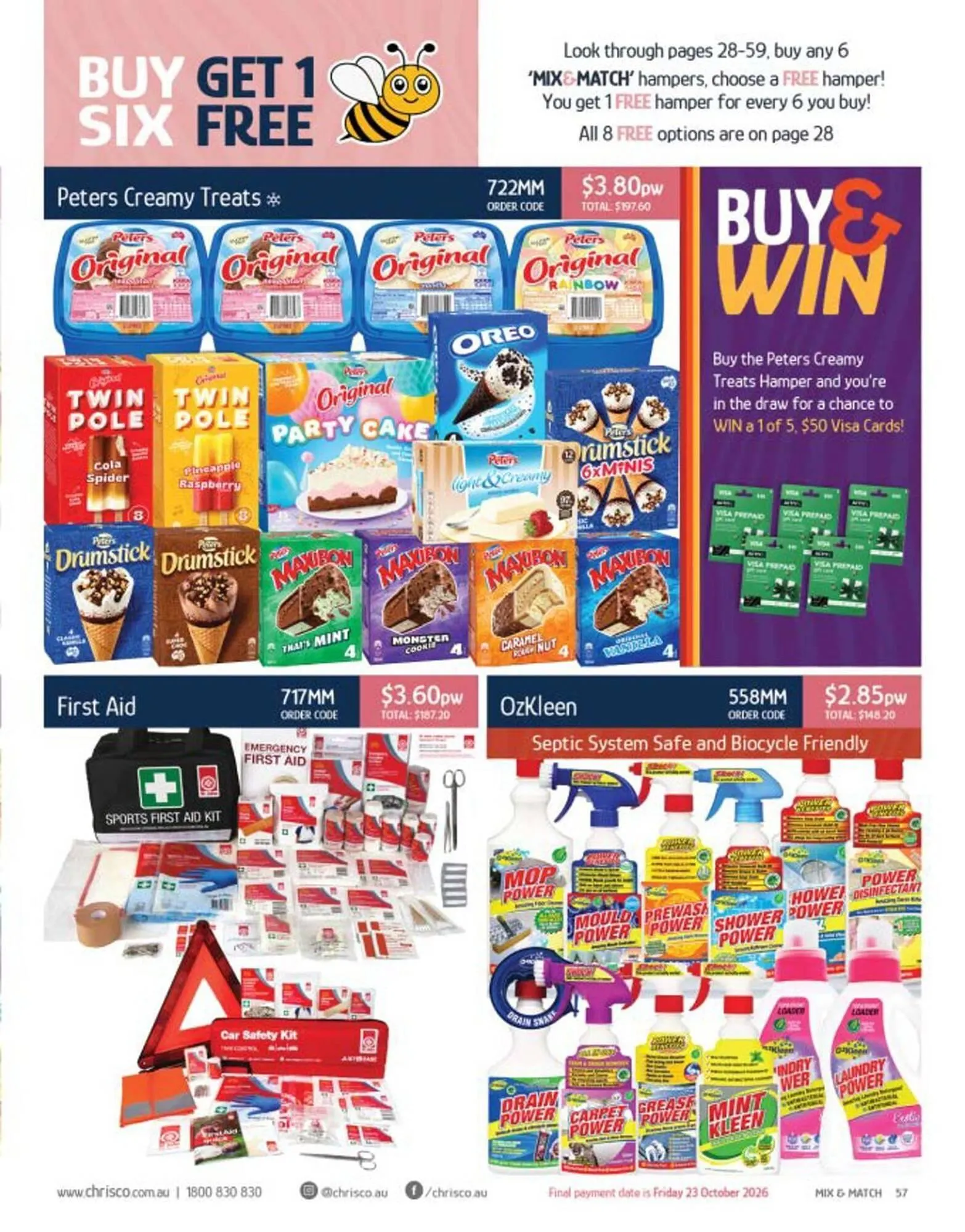 Chrisco Hampers catalogue - Catalogue valid from 19 September to 31 December 2026 - page 57