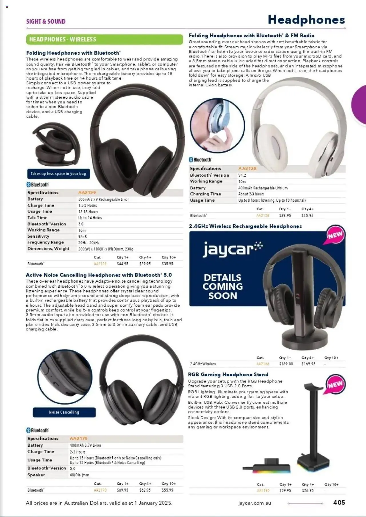 Jaycar Celebrating 40 Years in Electronics - Catalogue valid from 1 January to 29 August 2025 - page 334