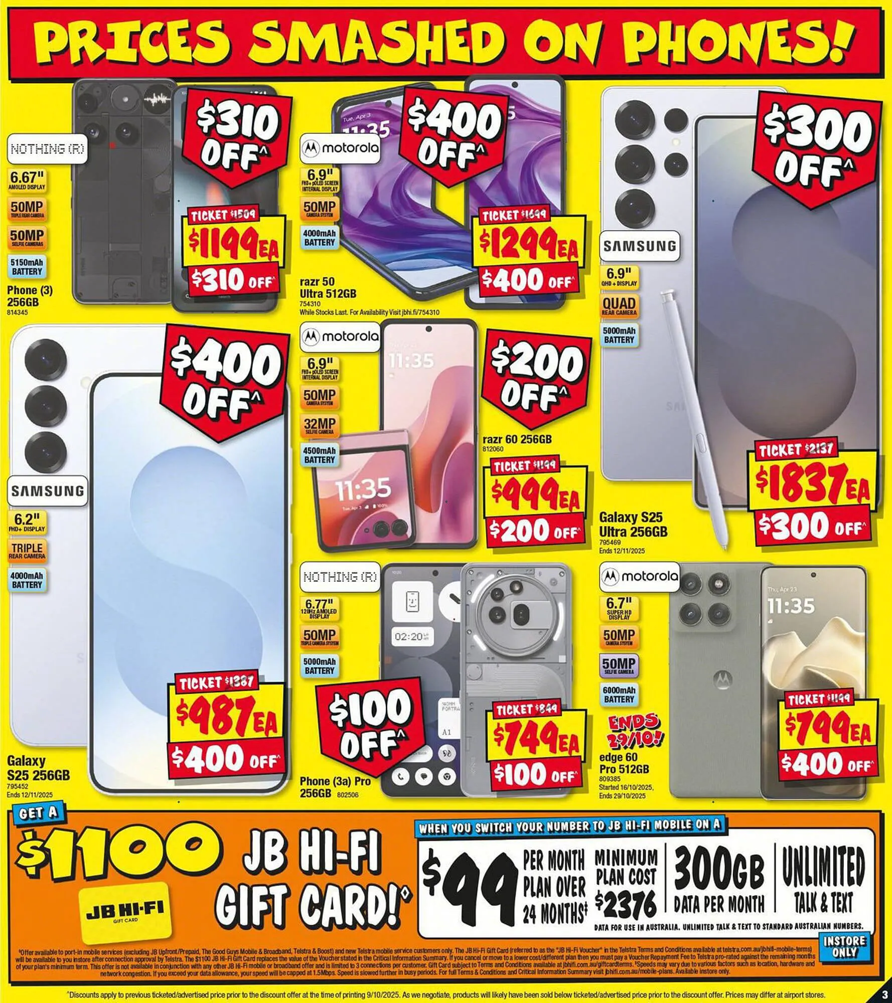 JB Hi-Fi catalogue - Catalogue valid from 23 October to 5 November 2025 - page 3
