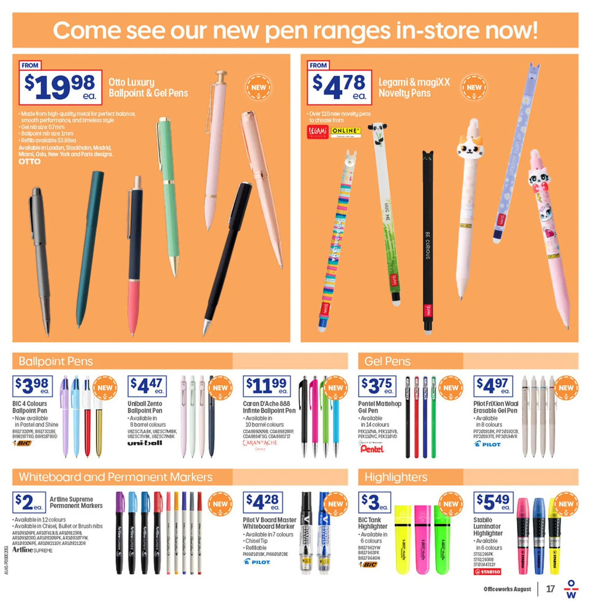 Officeworks catalogue - Catalogue valid from 7 August to 21 August 2025 - page 17