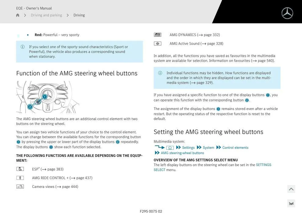 EQE Sedan - Catalogue valid from 11 September to 11 September 2025 - page 329