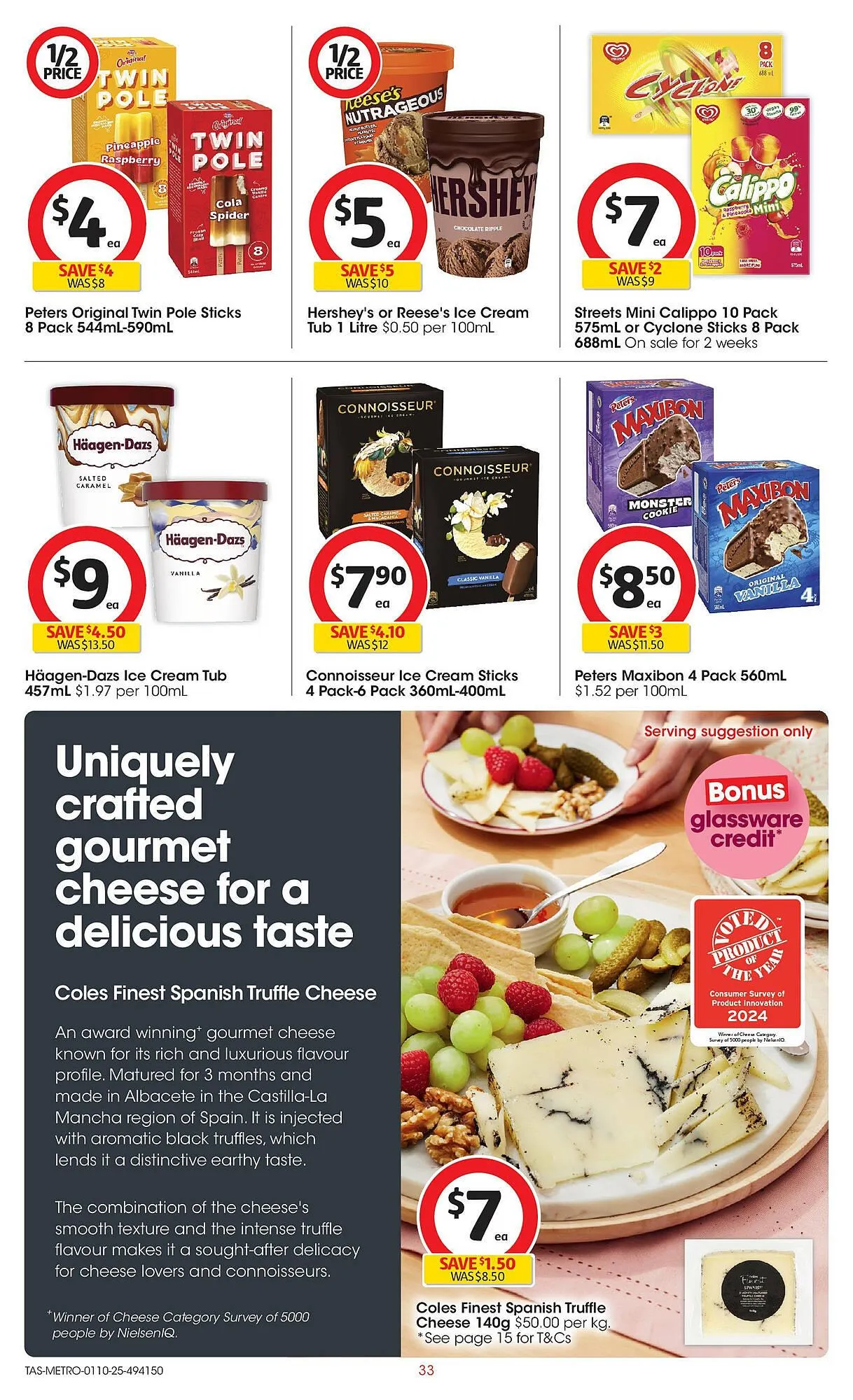Coles catalogue - Catalogue valid from 1 October to 7 October 2025 - page 33