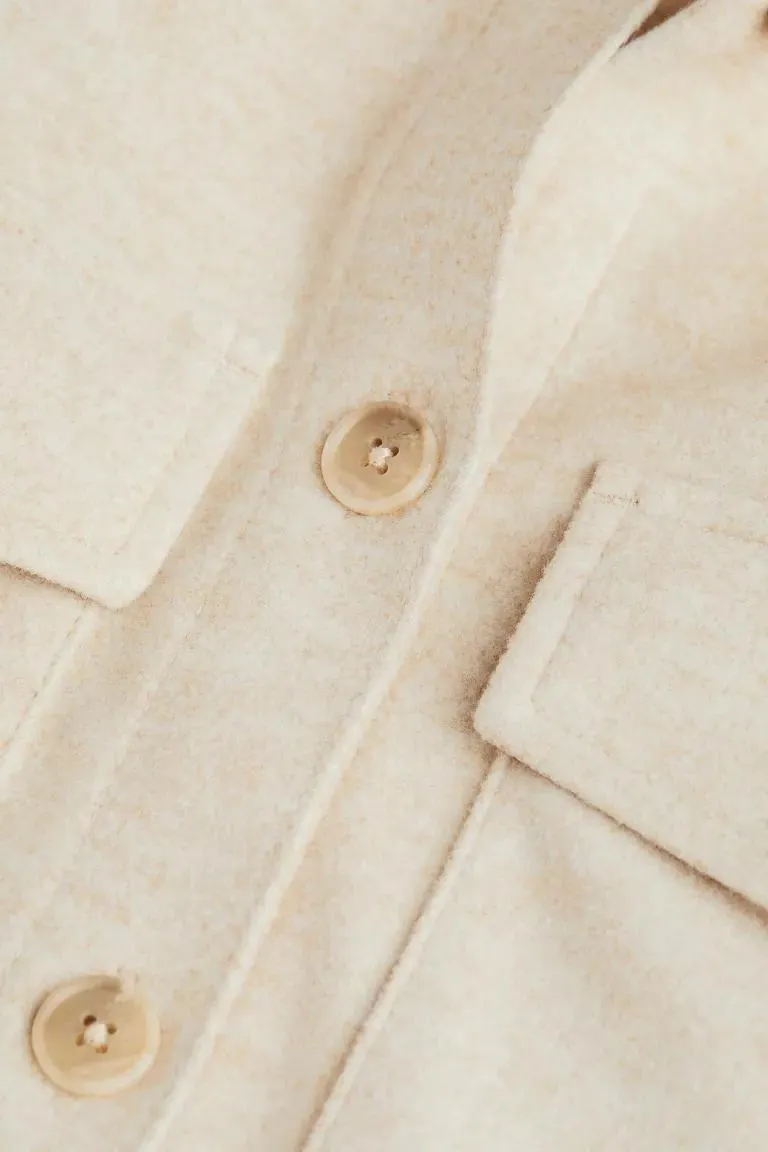 Oversized Shirt Jacket