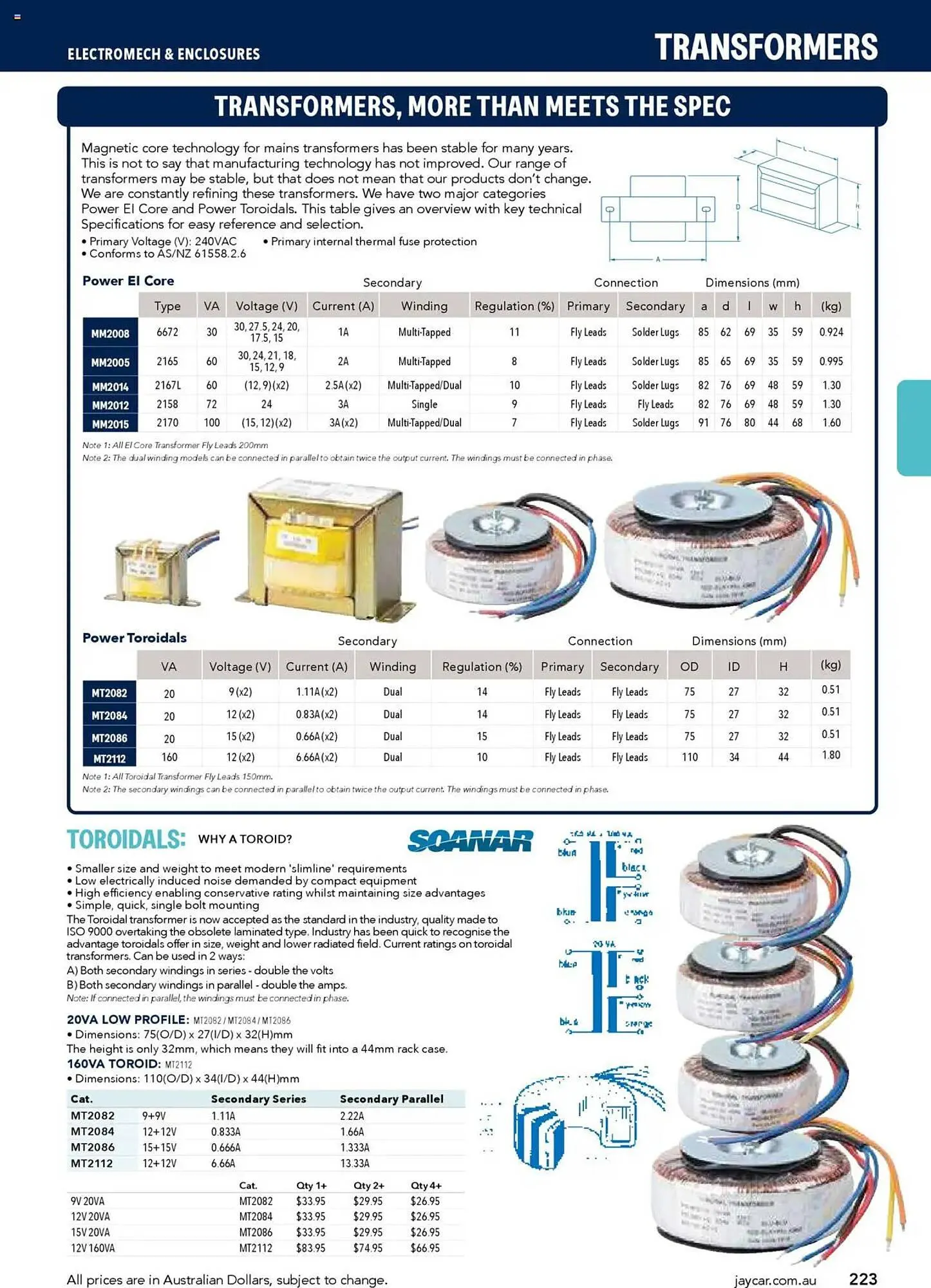 Jaycar Electronics catalogue - Catalogue valid from 8 July to 9 July 2026 - page 223