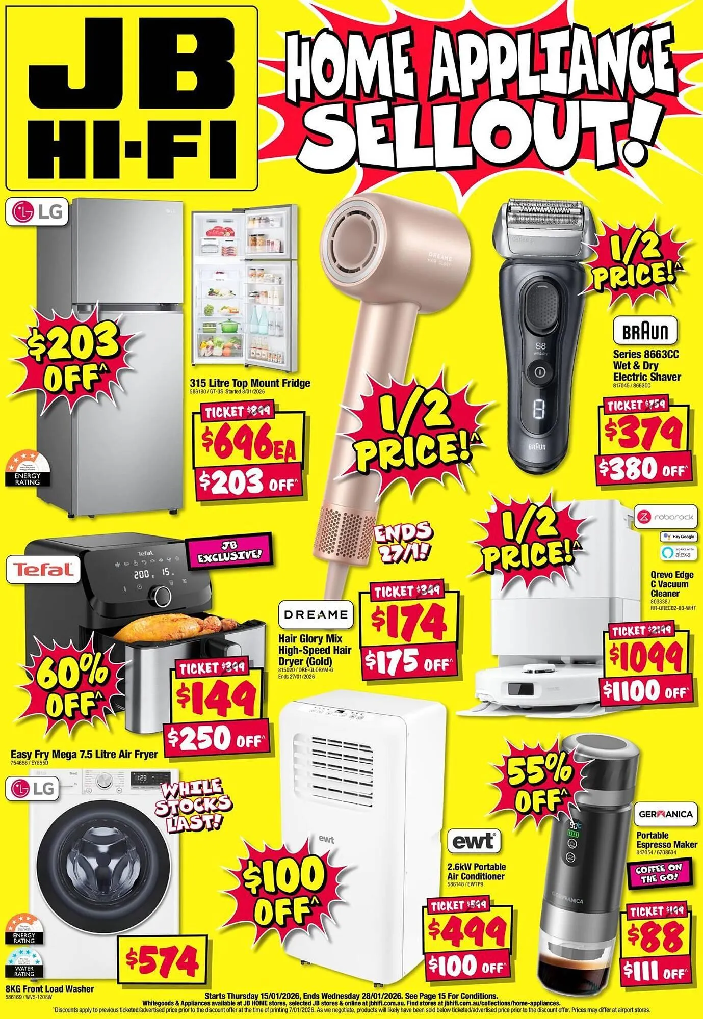 JB Hi-Fi catalogue - Catalogue valid from 15 January to 28 January 2026 - page 1