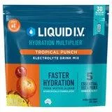 Liquid I.V. Hydration Multiplier Tropical Punch Electrolyte Drink Mix 30 Sachets