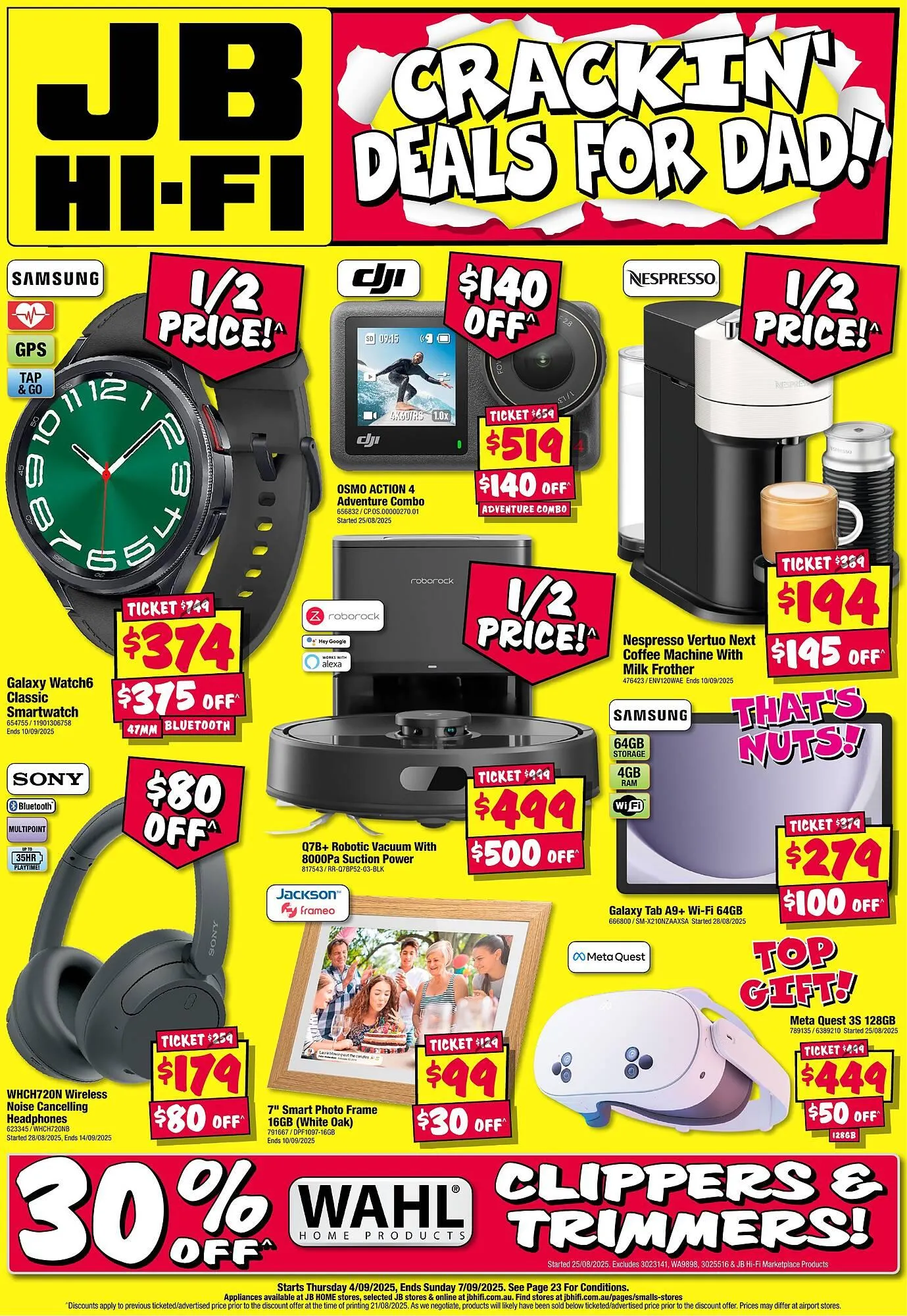 JB Hi-Fi catalogue - Catalogue valid from 4 September to 7 September 2025 - page 1