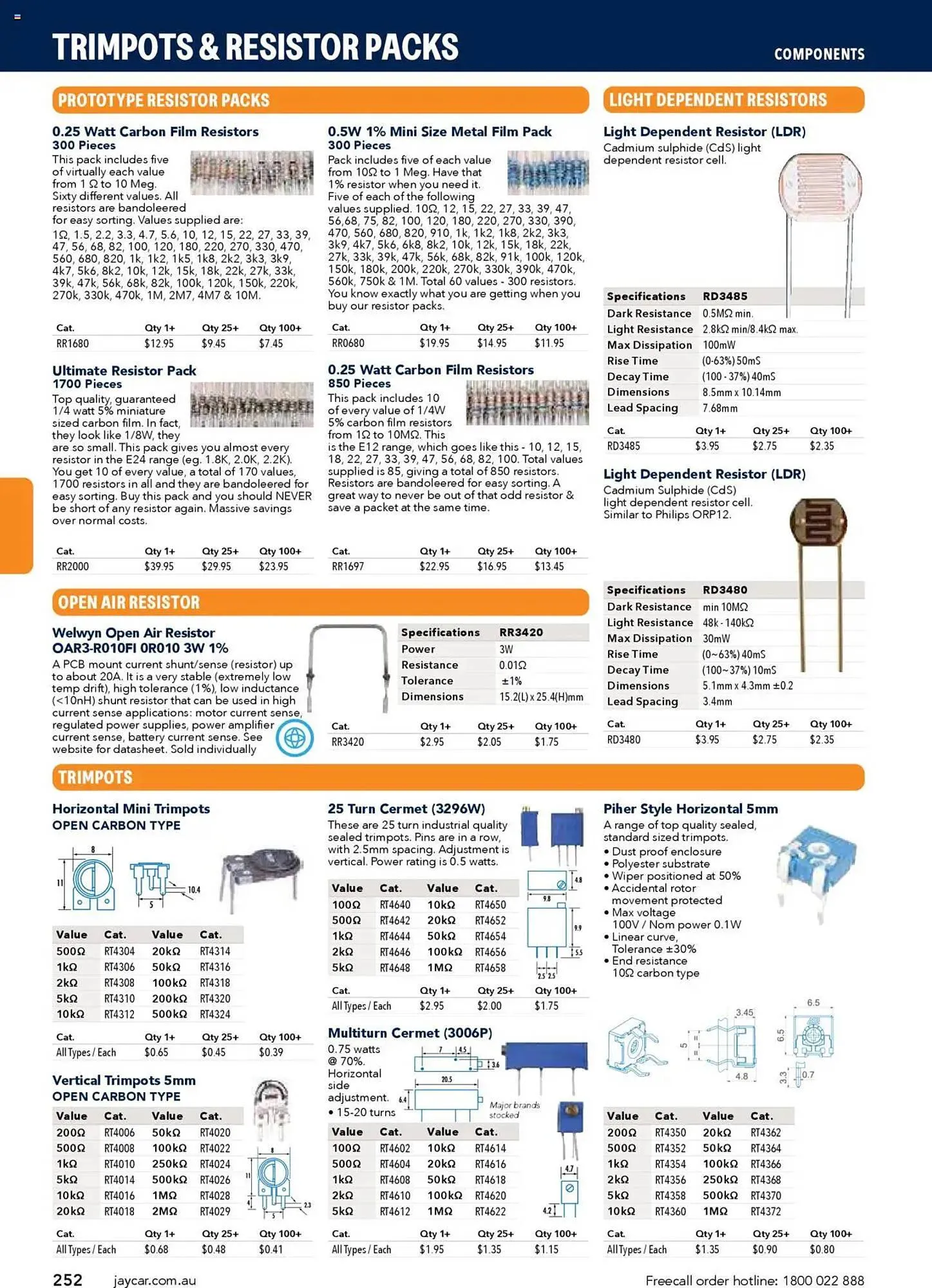 Jaycar Electronics catalogue - Catalogue valid from 8 July to 9 July 2026 - page 252