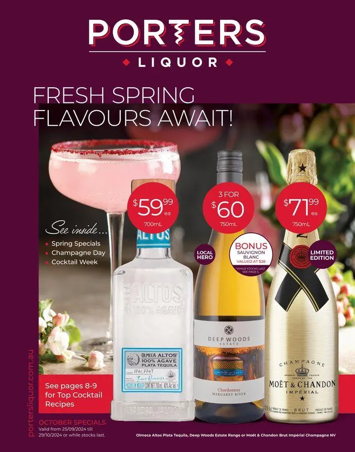 Fresh Spring Flavours Await! - Catalogue valid from 25 September to 29 October 2024 - page 1