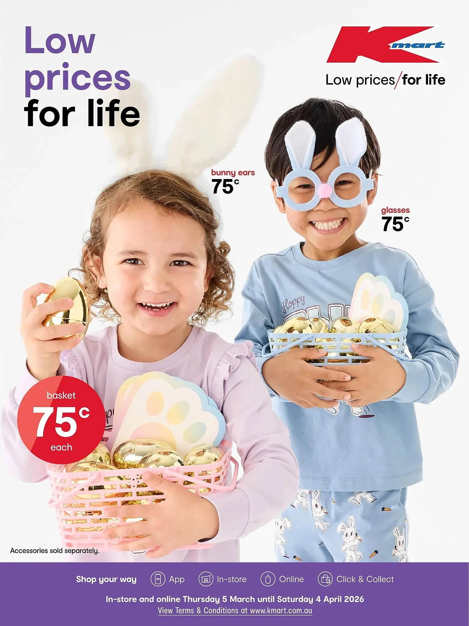Kmart catalogue - Catalogue valid from 5 March to 4 April 2026 - page 1