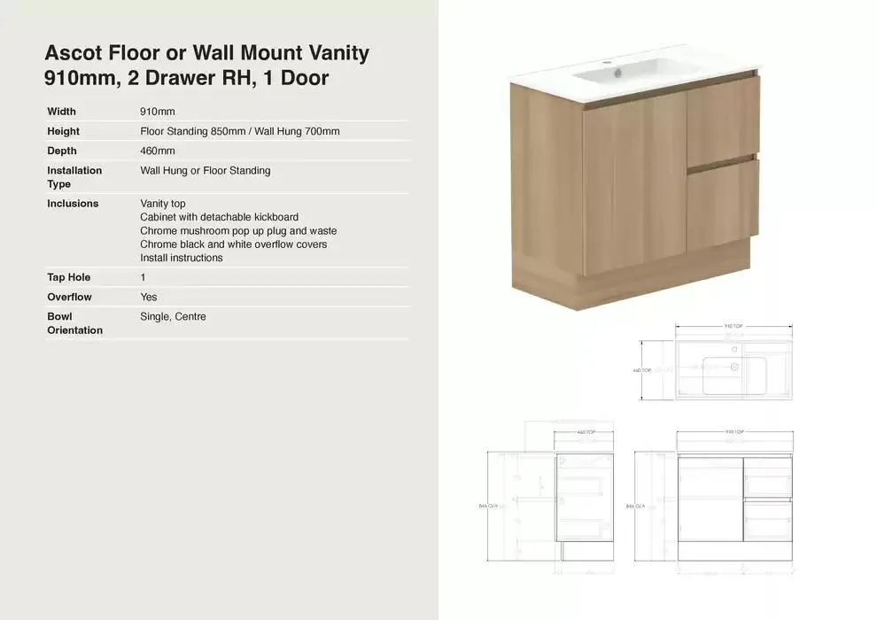 Raymor Vanities Brochure - Catalogue valid from 18 April to 30 April 2025 - page 32