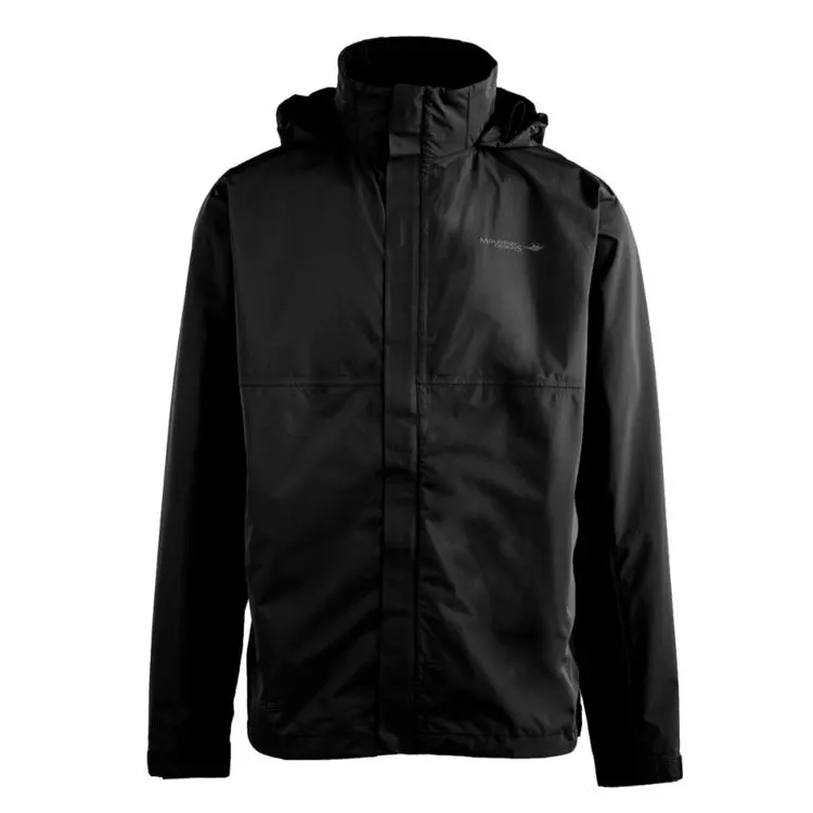 Men's Nelson Hooded Rain Jacket Black