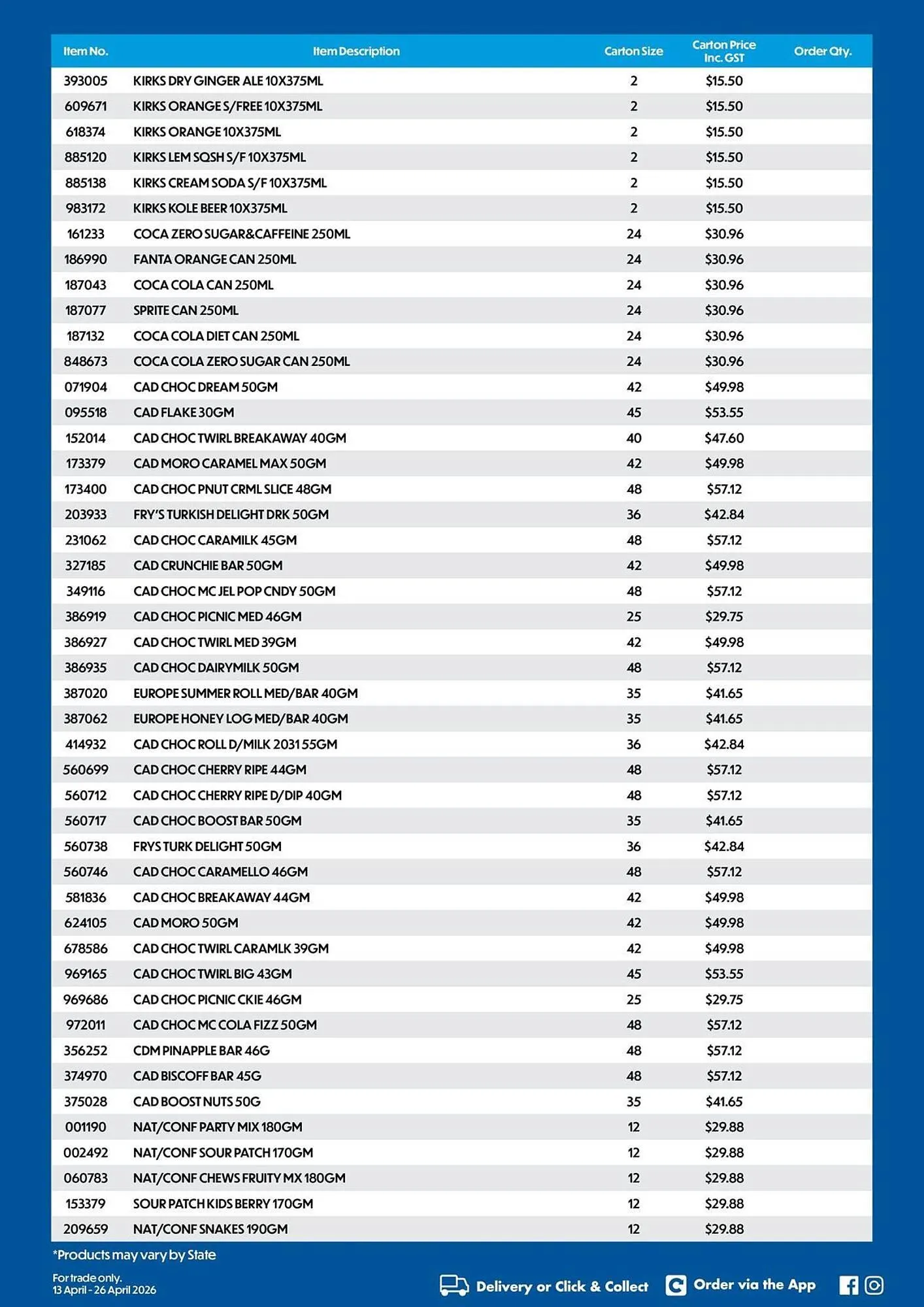 Campbells Wholesale catalogue - Catalogue valid from 13 April to 26 April 2026 - page 3