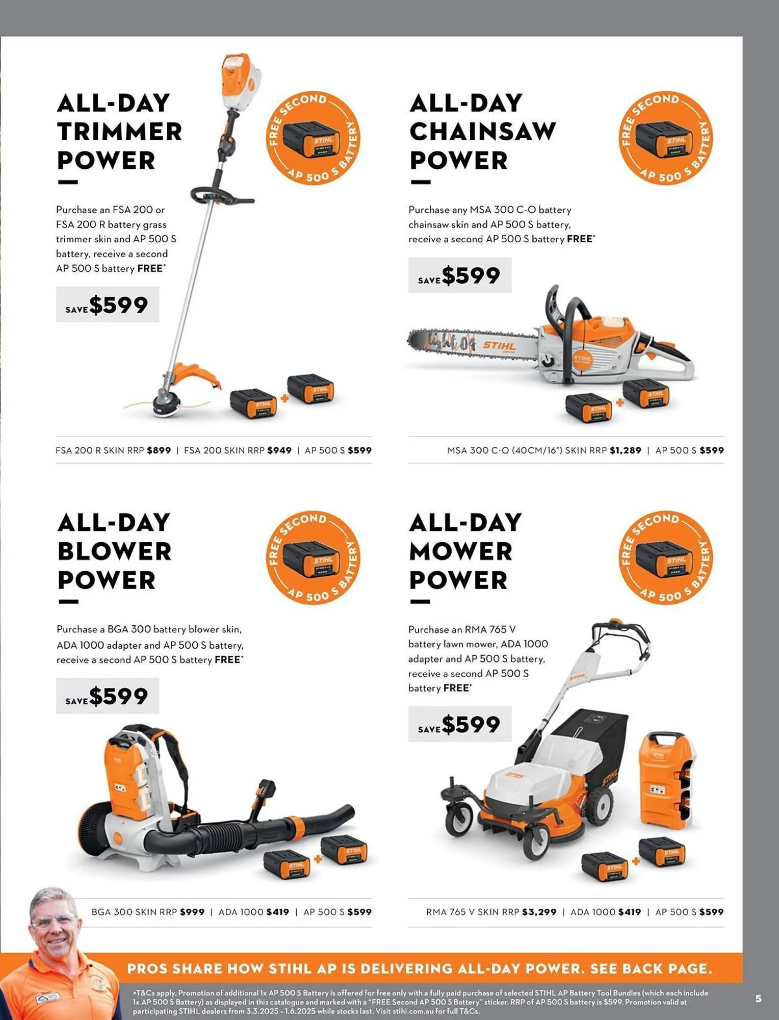 STIHL catalogue - Catalogue valid from 3 March to 1 June 2025 - page 5