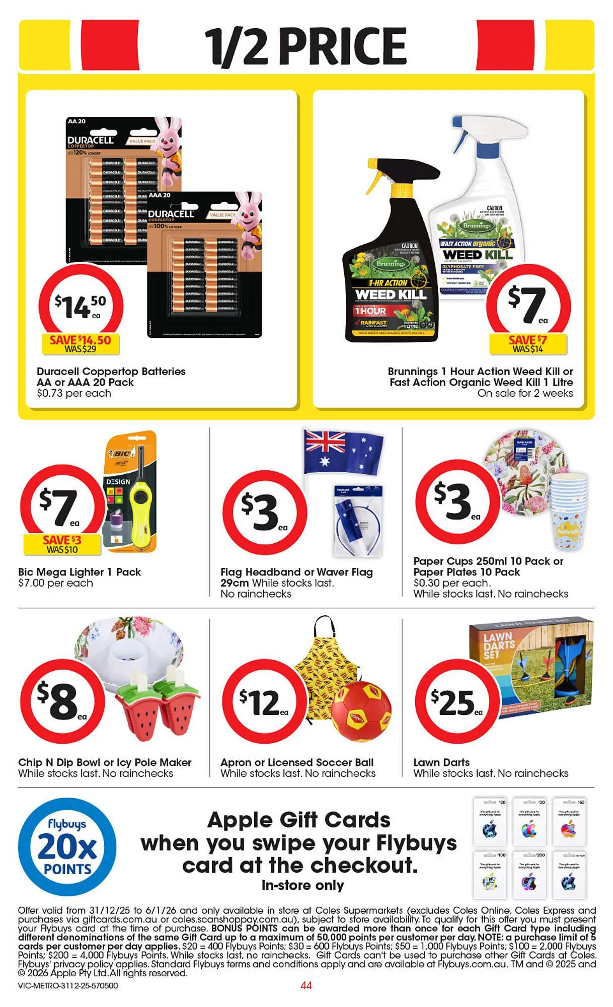 Coles catalogue - Catalogue valid from 31 December to 6 January 2026 - page 45