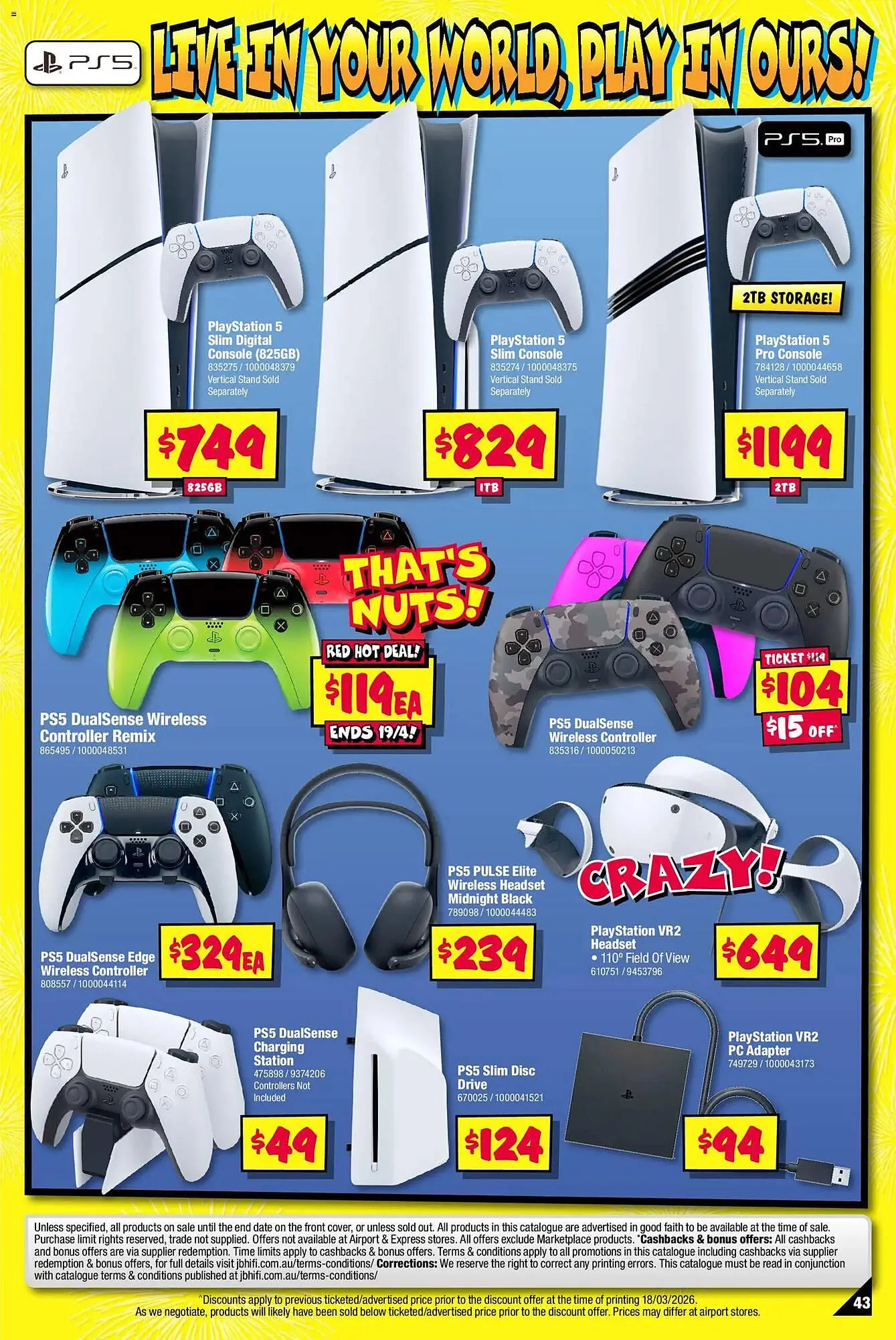 JB Hi-Fi catalogue - Catalogue valid from 30 March to 19 April 2026 - page 43